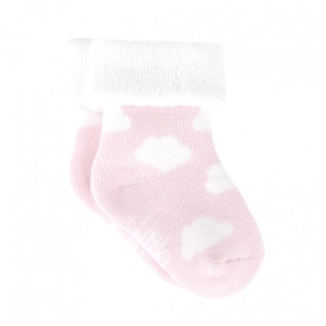 Chaussettes Nuages - ROSE