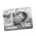 Carte Cadeau naissance 100€