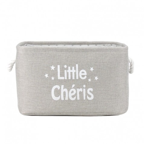 Panier "Chéris" 7 articles - GRIS étoilé