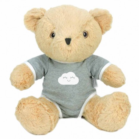 Peluche Ourson "Léon" et son body - Exemple de personnalisation