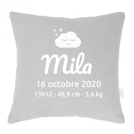 Coussin Bebe Personnalise Little Cheris