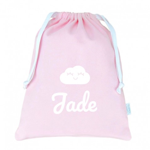 Sac à doudou - ROSE - Exemple de personnalisation