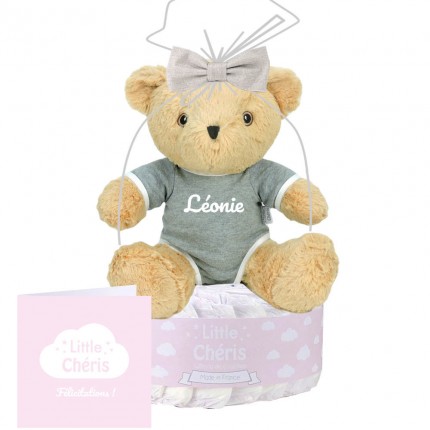 Peluche ourson pour bébé Fille I